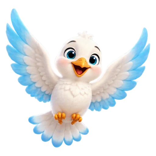 Grace the Dove, a friendly dove guide