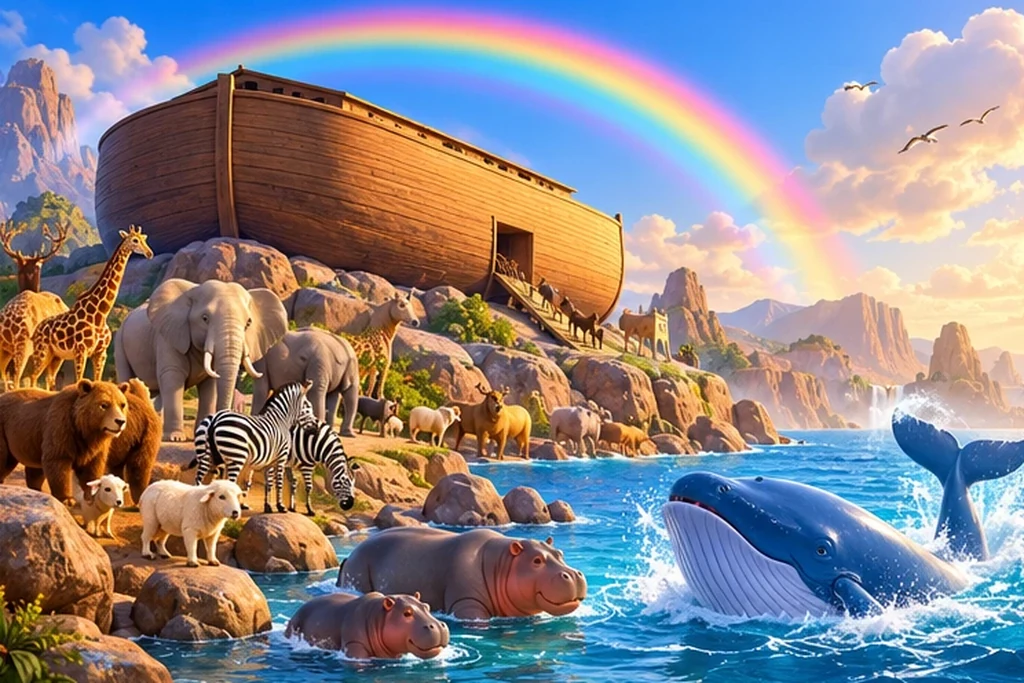 Noah's Ark Harbor scenery